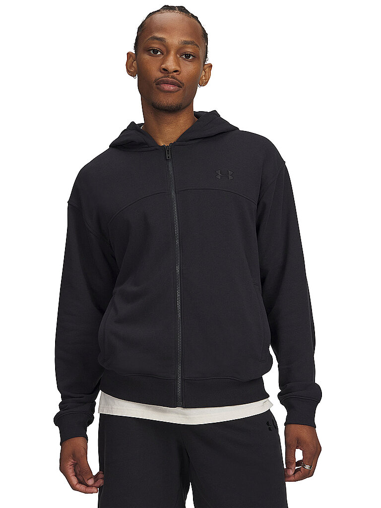 UNDER ARMOUR Herren Kapuzenjacke UA Rival Lightweight schwarz | S